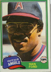 1981 Topps Baseball Cards      422     Dan Ford